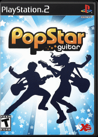 PopStar Guitar Playstation 2 US box art